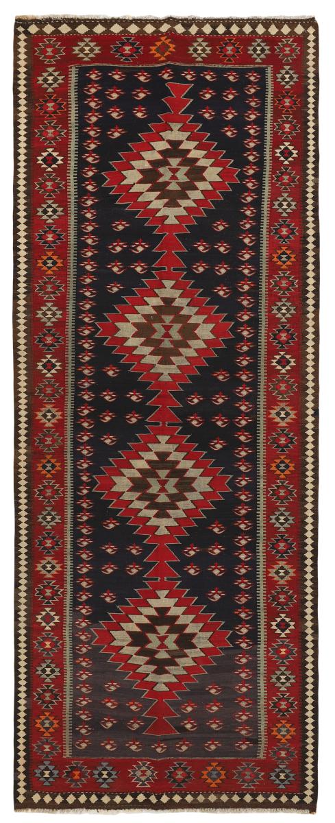 Persisk matta Kilim Fars 389x144 389x144, Persisk matta Handvävd