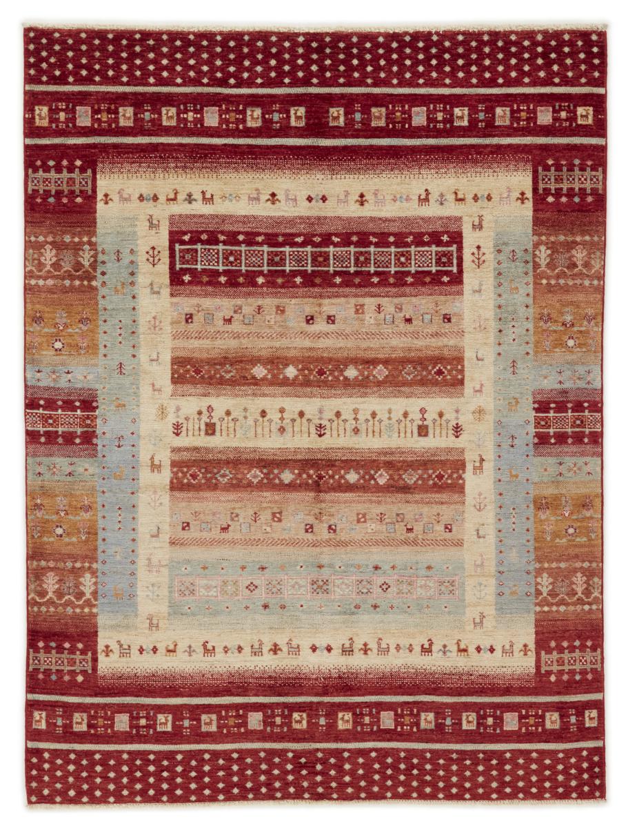 Afghan rug Arijana Shaal 197x150 197x150, Persian Rug Knotted by hand