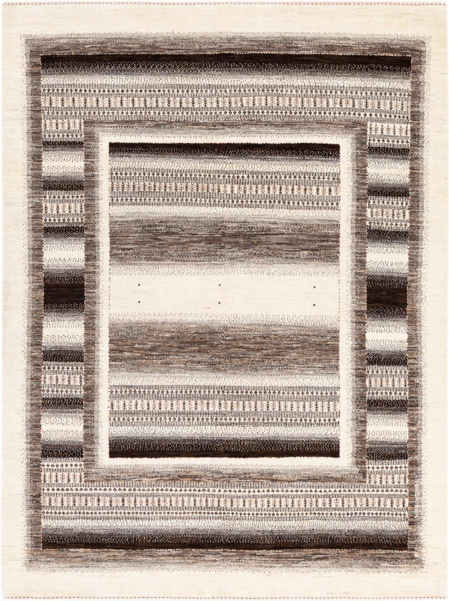 Tapis persan Persan Gabbeh Loribaft Essence 225x170 225x170, Tapis persan Noué à la main