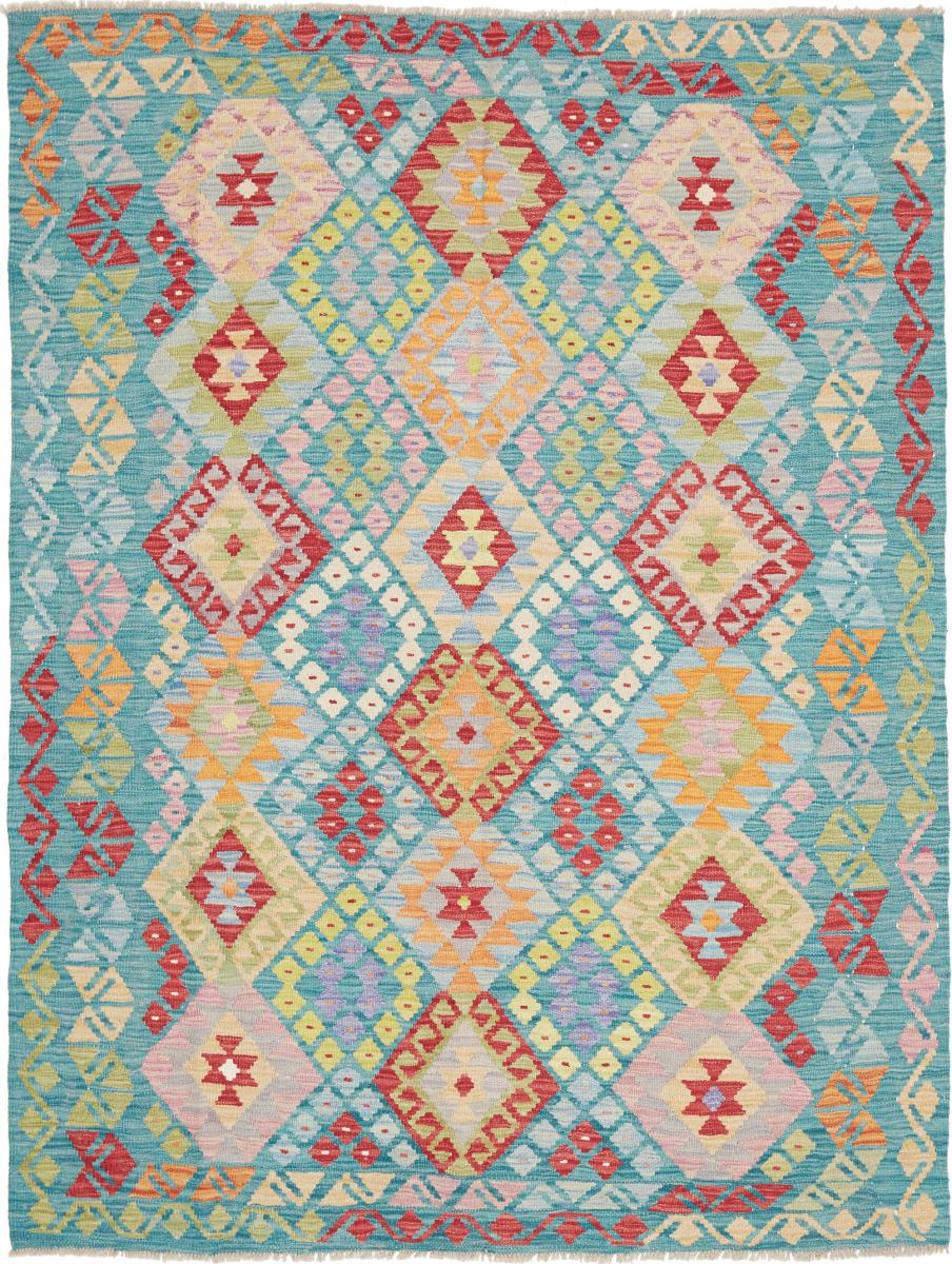 Afghan rug Kilim Afghan 195x147 195x147, Persian Rug Woven by hand