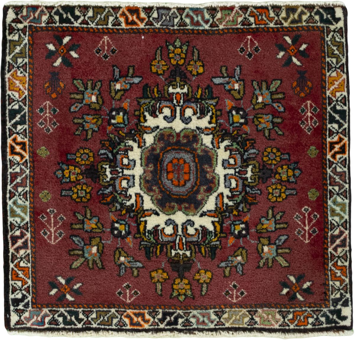 Tapis persan Shiraz 57x65 57x65, Tapis persan Noué à la main