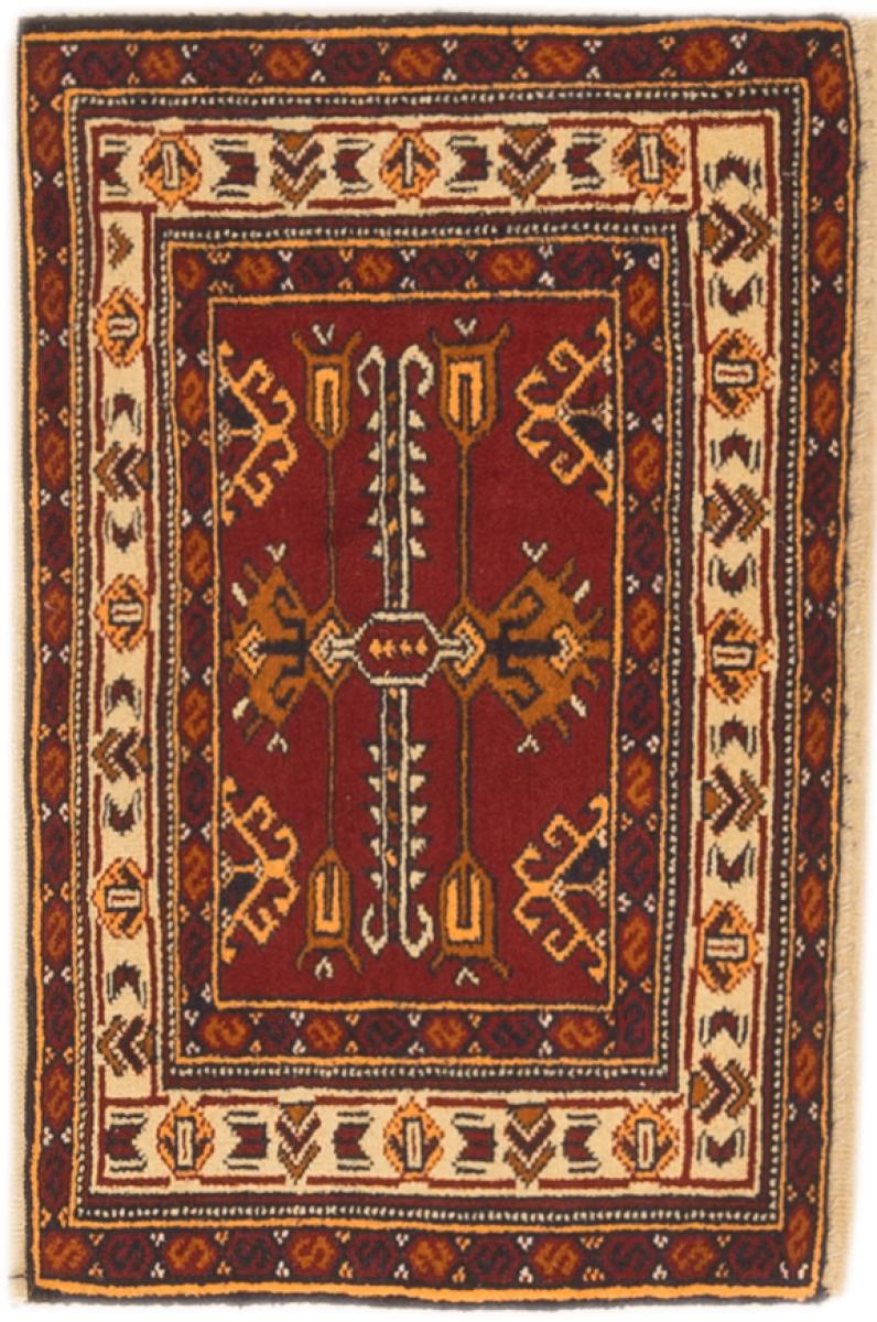 Perzisch tapijt Turkaman 101x49 101x49, Perzisch tapijt Handgeknoopte