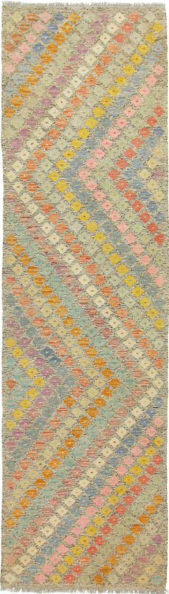 Afgán szőnyeg Kilim Afgán 306x85 306x85, Perzsa szőnyeg szőttesek