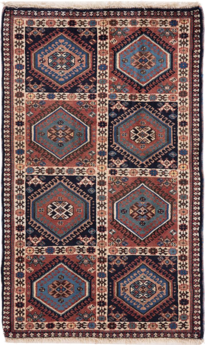 Covor persan Yalameh 100x62 100x62, Covor persan Lucrate de mână