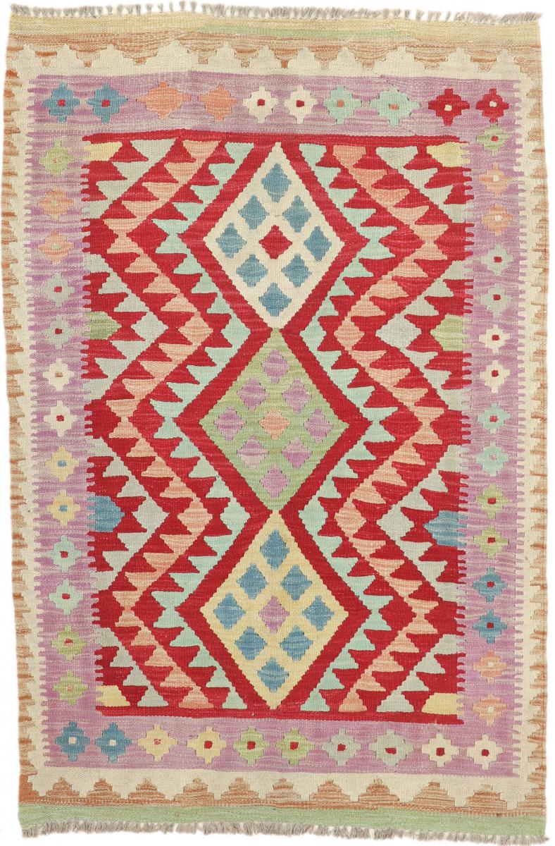 Tapete afegão Kilim Afegão Heritage 150x100 150x100, Tapete persa Tecido à mão