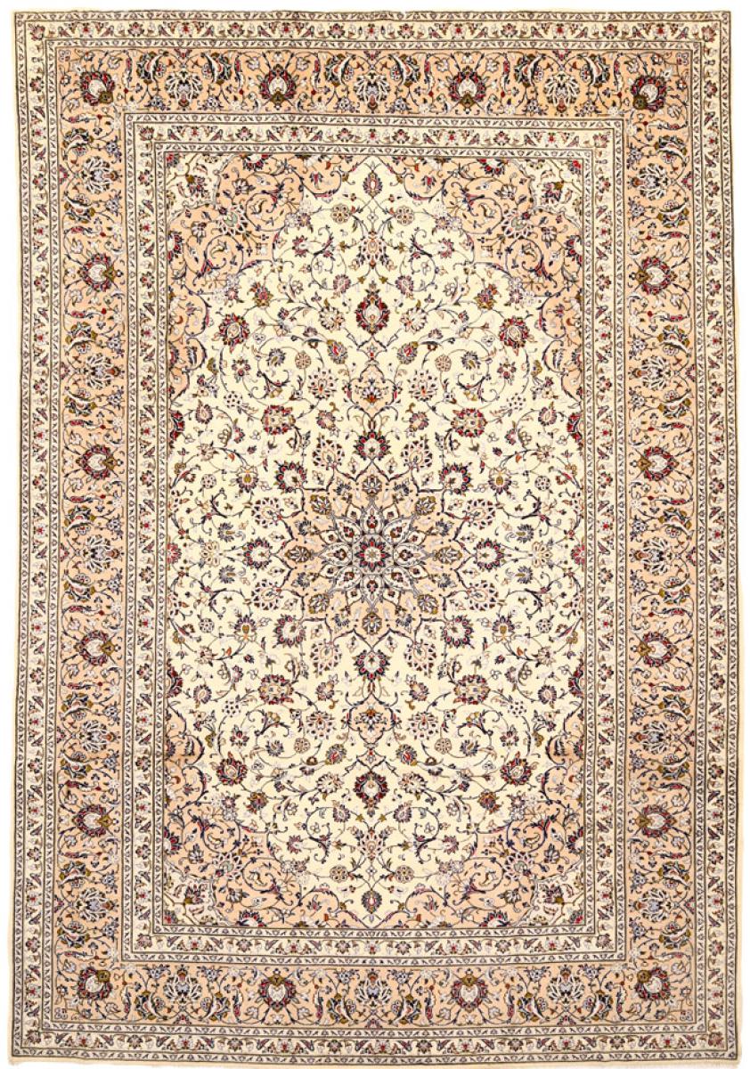 Persian Rug Keshan 11'9"x8'2" 11'9"x8'2", Persian Rug Knotted by hand