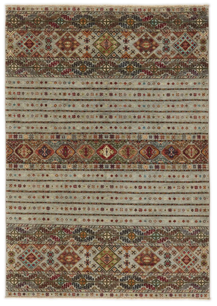 Αφγανικό χαλί Arijana Shaal 215x150 215x150, Περσικό χαλί Οι κόμποι έγιναν με το χέρι