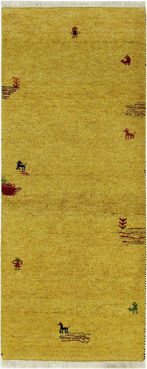 Alfombra india Gabbeh 199x81 199x81, Alfombra persa Anudado a mano