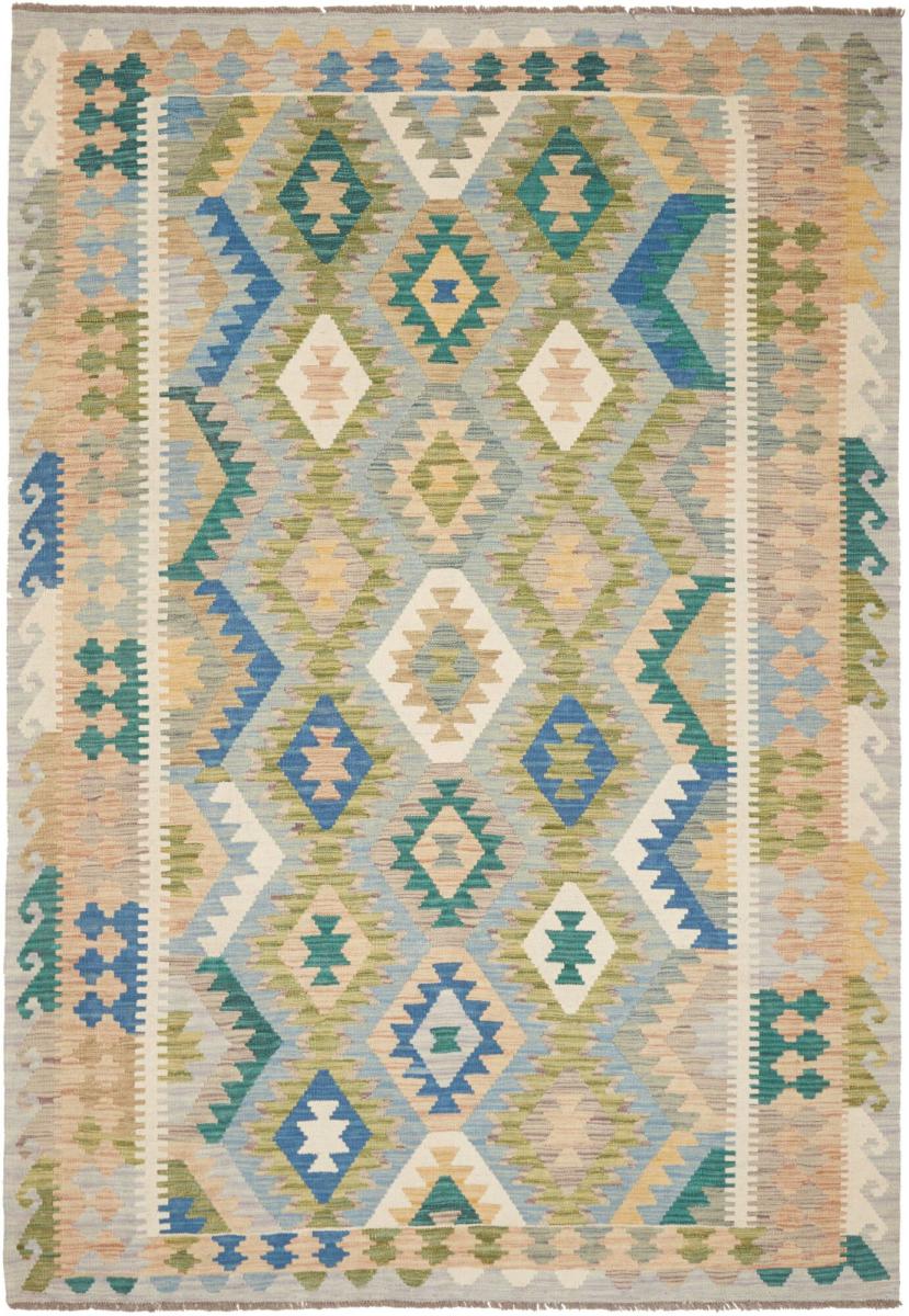 Tapete afegão Kilim Afegão 239x170 239x170, Tapete persa Tecido à mão