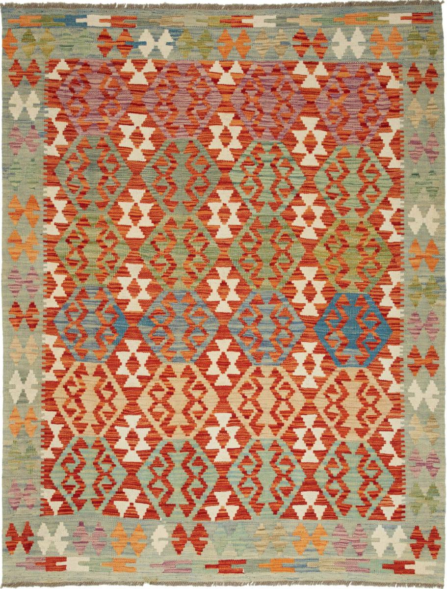 Tapete afegão Kilim Afegão 179x134 179x134, Tapete persa Tecido à mão