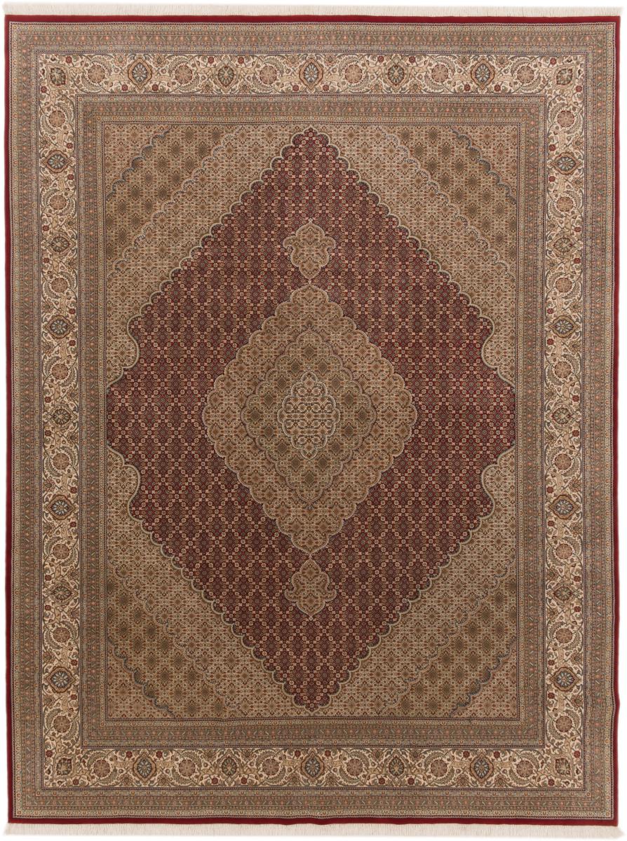 Indo rug Indo Tabriz 363x274 363x274, Persian Rug Knotted by hand
