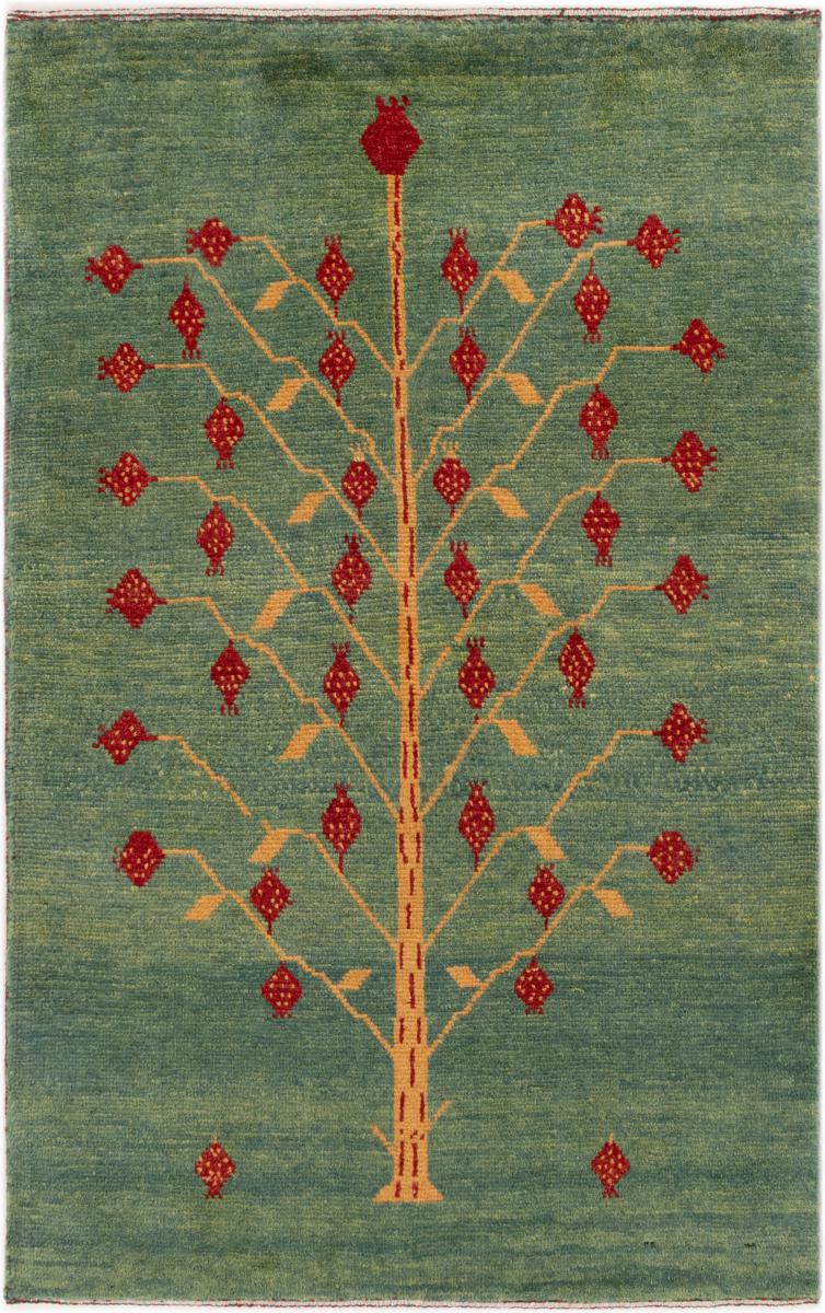 Tapete persa Persa Gabbeh Kashkuli Banafsheh 121x79 121x79, Tapete persa Atado à mão