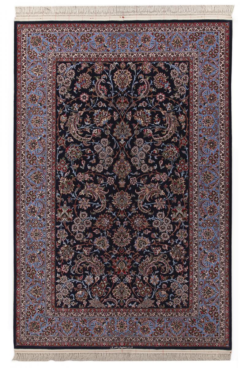 Tapete persa Isfahan Fio de Seda 231x149 231x149, Tapete persa Atado à mão