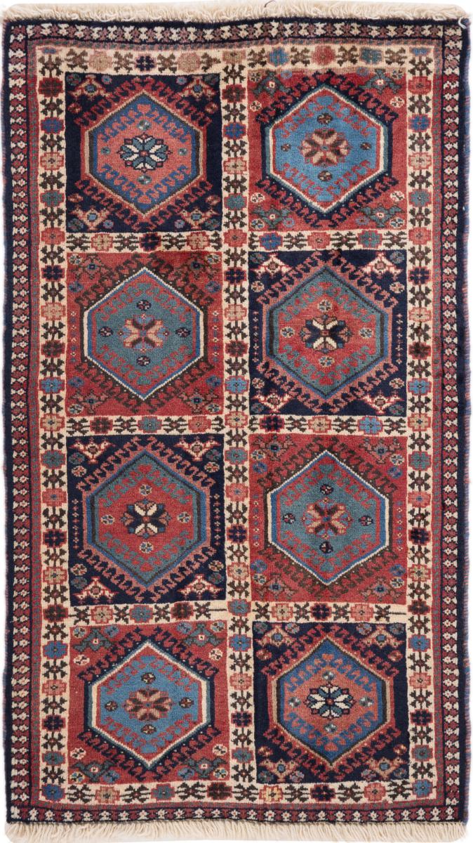 Persisk teppe Yalameh 98x58 98x58, Persisk teppe Knyttet for hånd