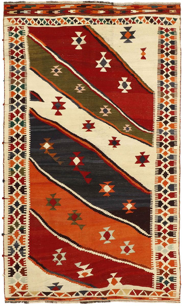 Tapete persa Kilim Fars Heritage 247x143 247x143, Tapete persa Tecido à mão