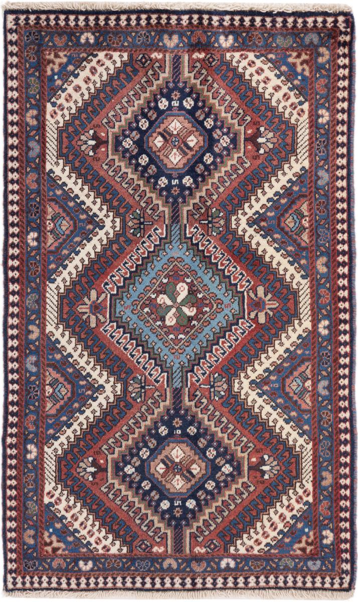 Persisk teppe Yalameh 103x62 103x62, Persisk teppe Knyttet for hånd