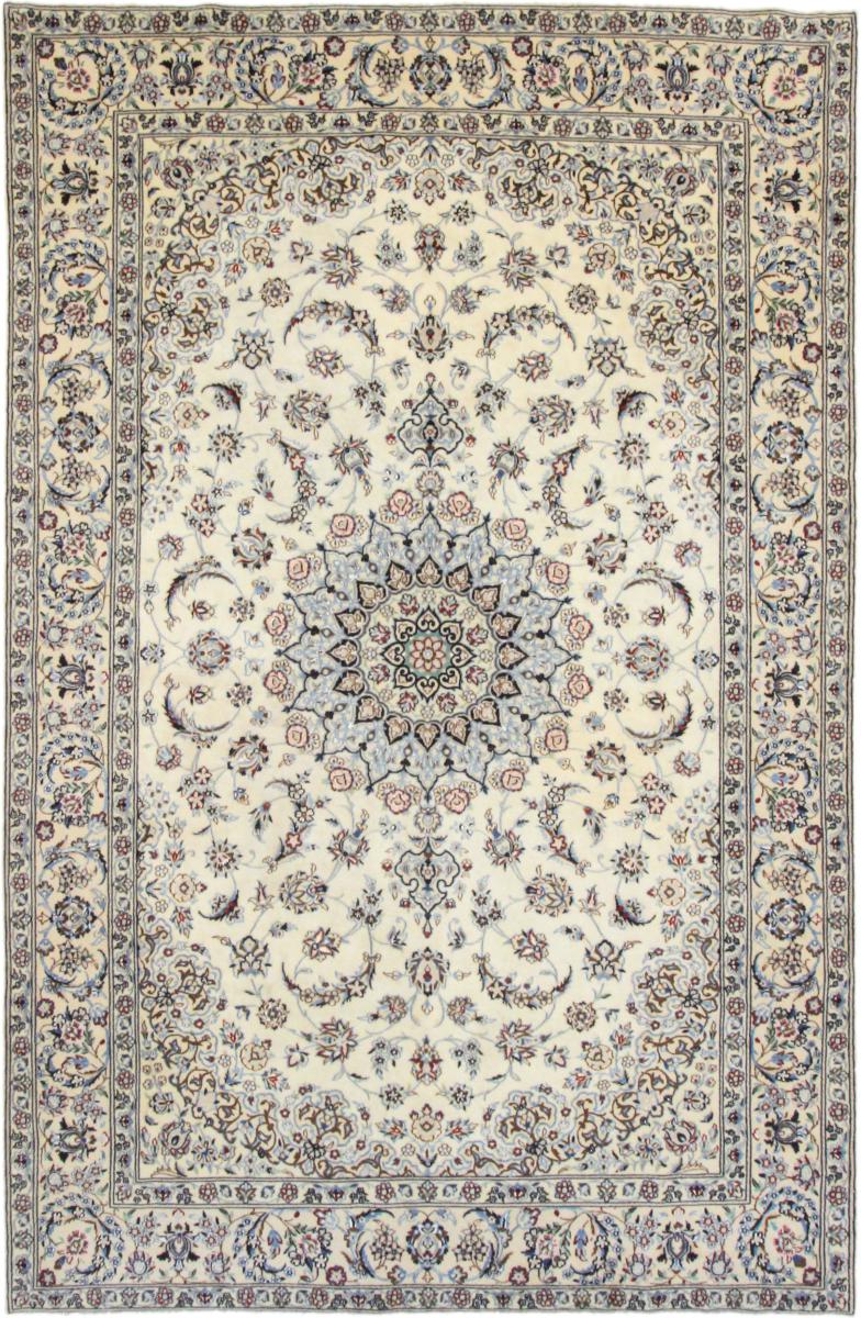 Persisk tæppe Nain 309x201 309x201, Persisk tæppe Knyttet i hånden