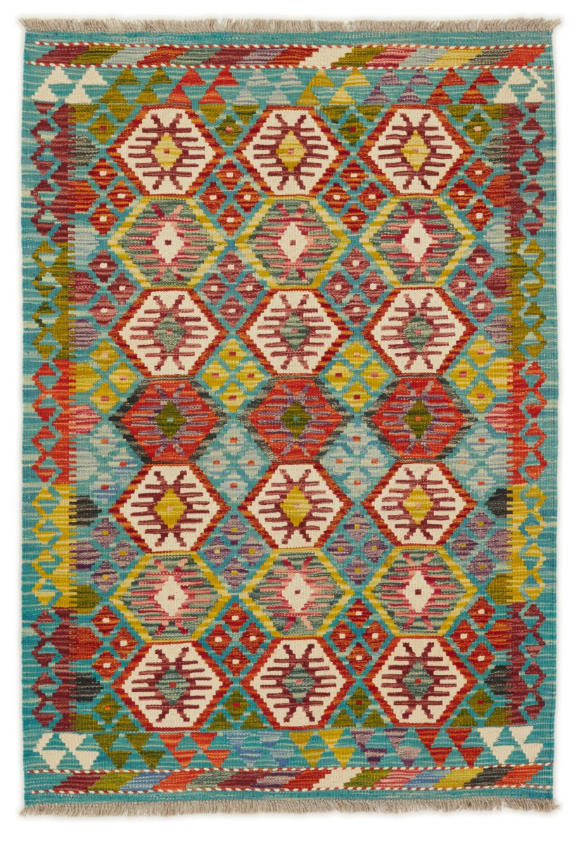 Αφγανικό χαλί Κιλίμ Afghan 147x101 147x101, Περσικό χαλί Χειροποίητο υφαντό