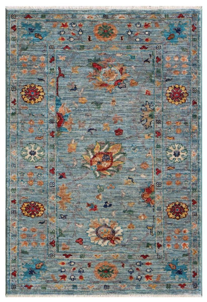 Pakistanischer Teppich Ziegler Farahan 115x77 115x77, Perserteppich Handgeknüpft