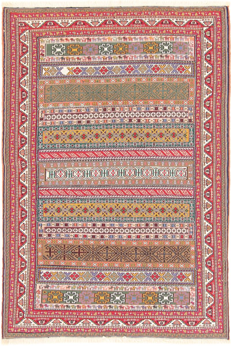 Perzsa szőnyeg Kilim Soozani 147x100 147x100, Perzsa szőnyeg szőttesek