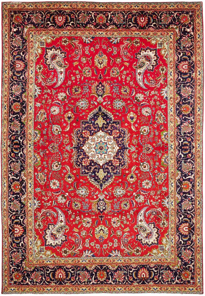 Persisk tæppe Tabriz 359x247 359x247, Persisk tæppe Knyttet i hånden