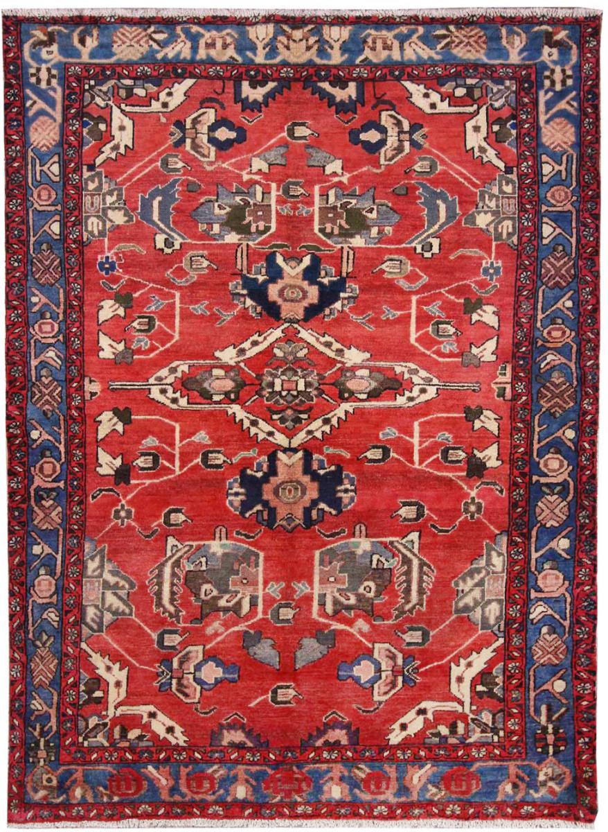 Persisk tæppe Bakhtiar 214x159 214x159, Persisk tæppe Knyttet i hånden