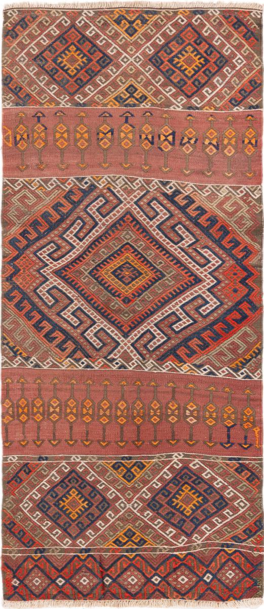 Persisk tæppe Kelim Fars Mafresh 150x65 150x65, Persisk tæppe Håndvævet