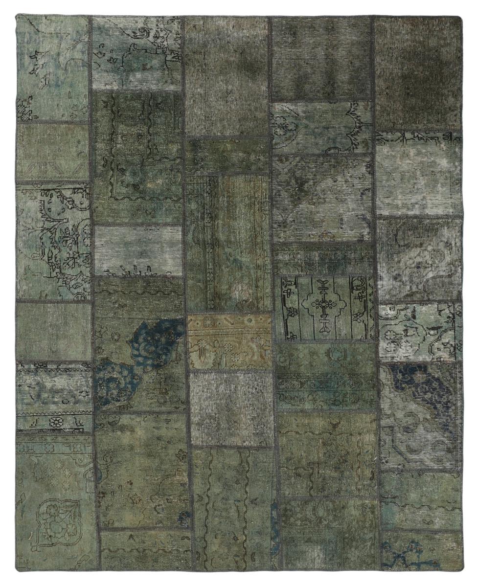 Persisk matta Patchwork 257x200 257x200, Persisk matta Knuten för hand