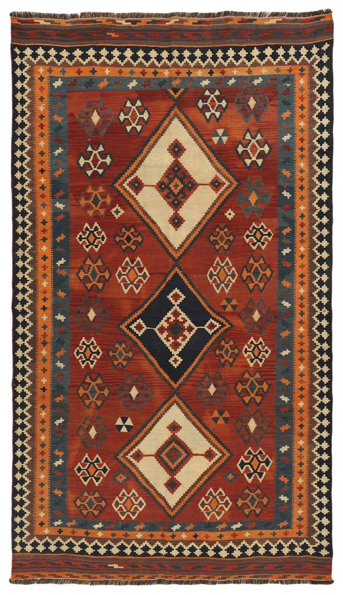 Persian rug Kilim Fars 264x149 264x149, Persian rug Handwoven