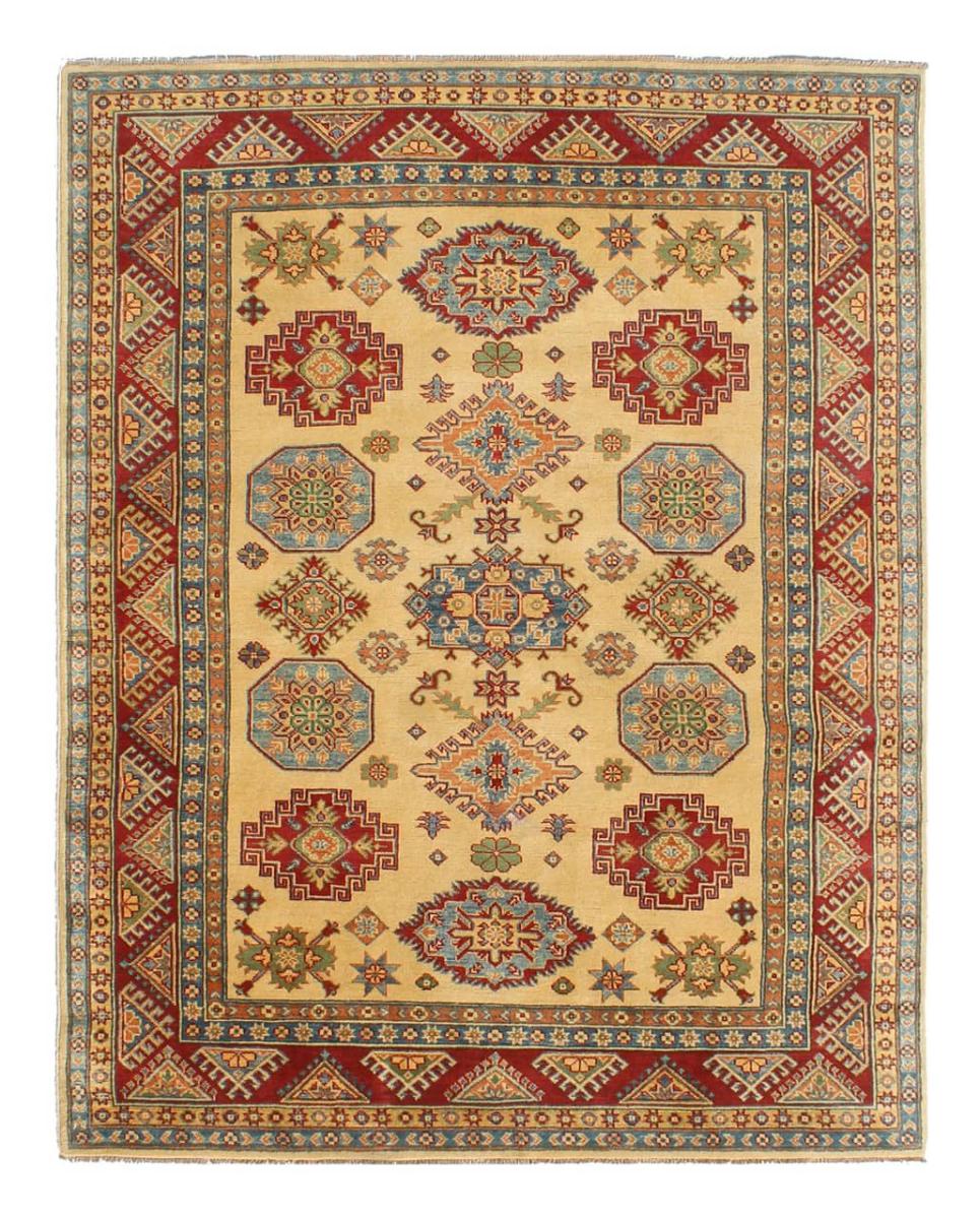 Afghan rug Kazak Ghazni 235x168 235x168, Persian Rug Knotted by hand