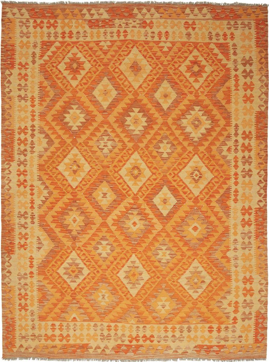 Tapete afegão Kilim Afegão 230x173 230x173, Tapete persa Tecido à mão