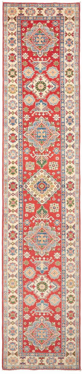 Afghan rug Kazak Limited 401x80 401x80, Persian Rug Knotted by hand