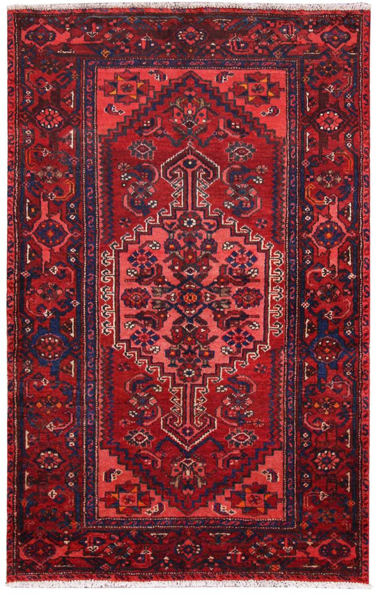 Persian Rug Hamadan 201x128 201x128, Persian Rug Knotted by hand