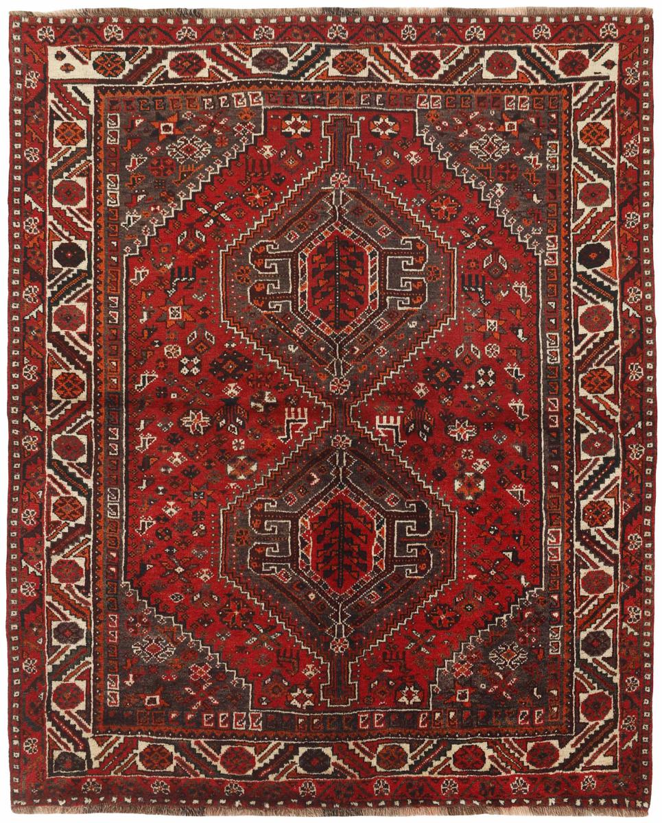 Tappeto persiano Shiraz 206x167 206x167, Tappeto persiano Annodato a mano
