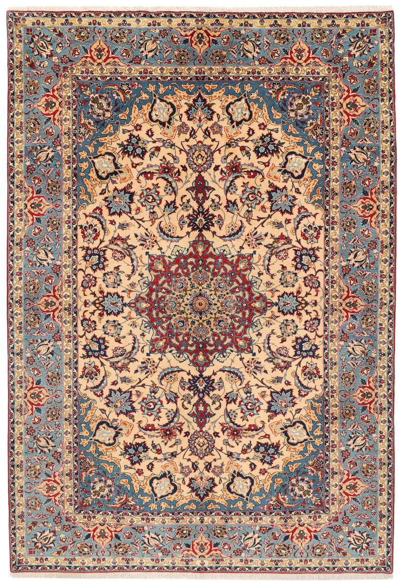 Tapis persan Ispahan 302x201 302x201, Tapis persan Noué à la main