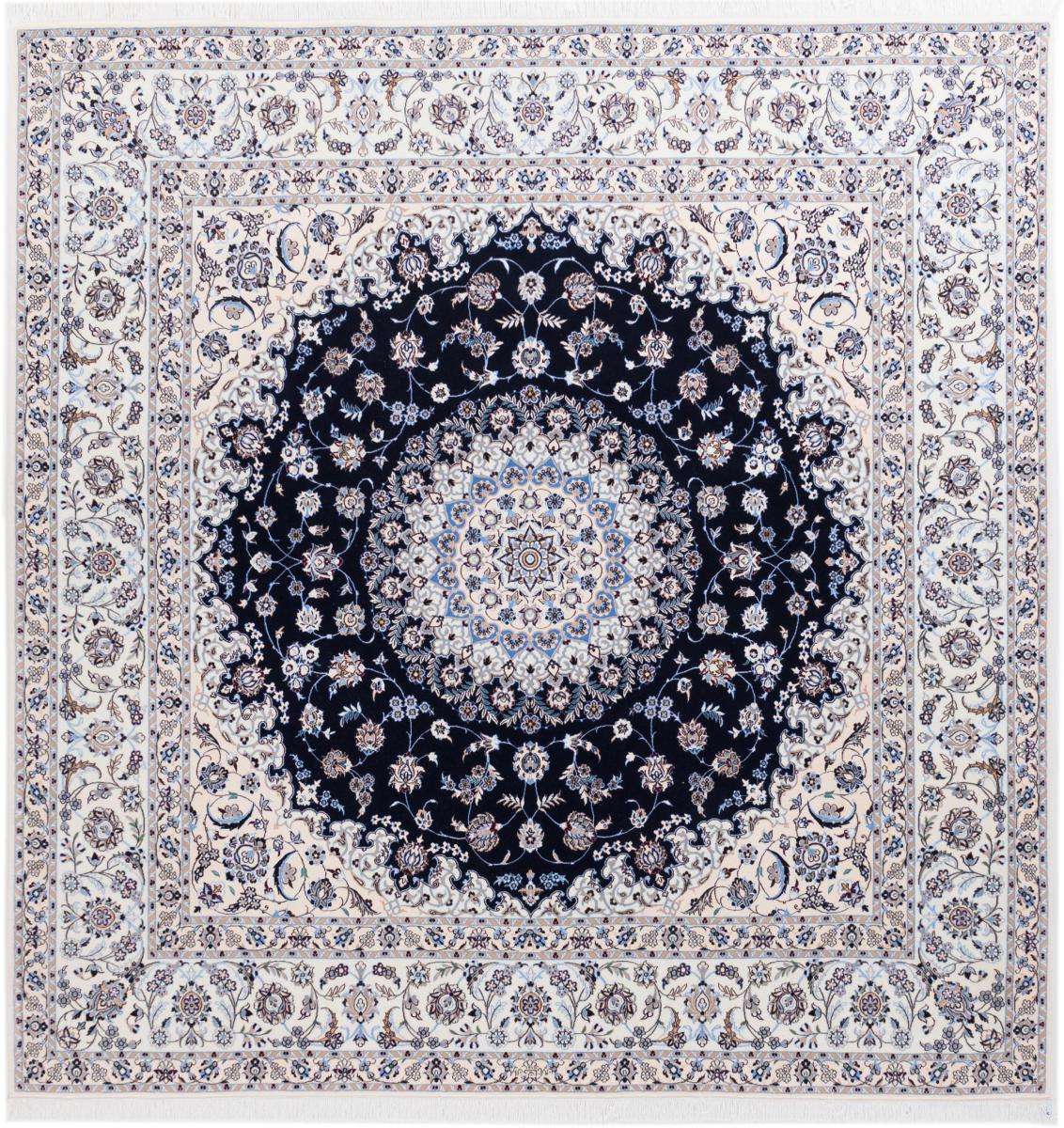 Persian Rug Nain 6La Signed 270x262 270x262, Persian Rug Knotted by hand