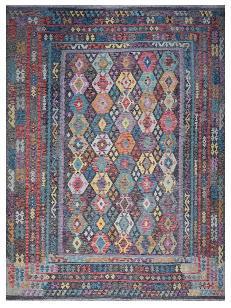 Alfombra afgana Kilim Afghan Kaudani 392x303 392x303, Alfombra persa Tejido a mano