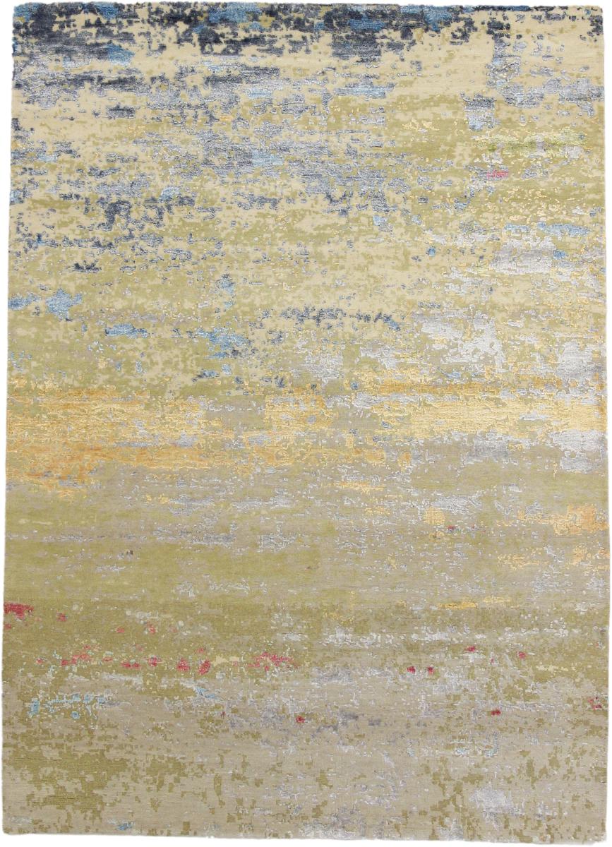 Tapete indiano Sadraa 206x147 206x147, Tapete persa Atado à mão