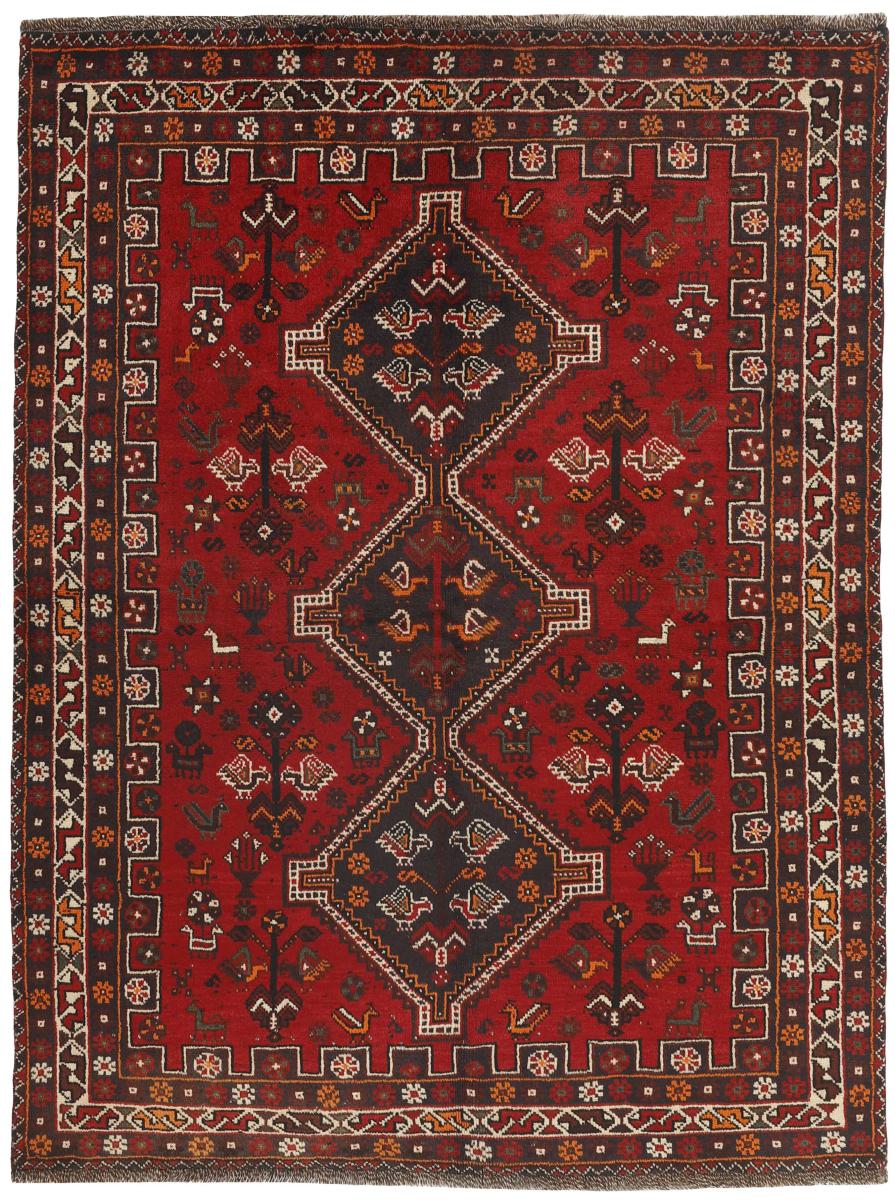 Persian Rug Shiraz 209x159 209x159, Persian Rug Knotted by hand