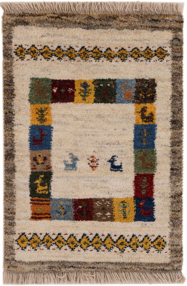 Tapis persan Persan Gabbeh 61x39 61x39, Tapis persan Noué à la main