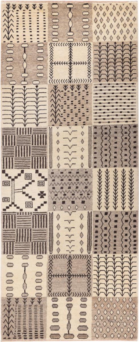 Alfombra persa Persia Gabbeh Loribaft 214x86 214x86, Alfombra persa Anudado a mano