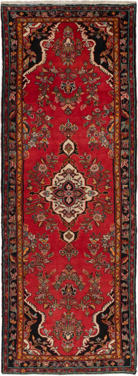 Perzisch tapijt Hamadan 323x114 323x114, Perzisch tapijt Handgeknoopte