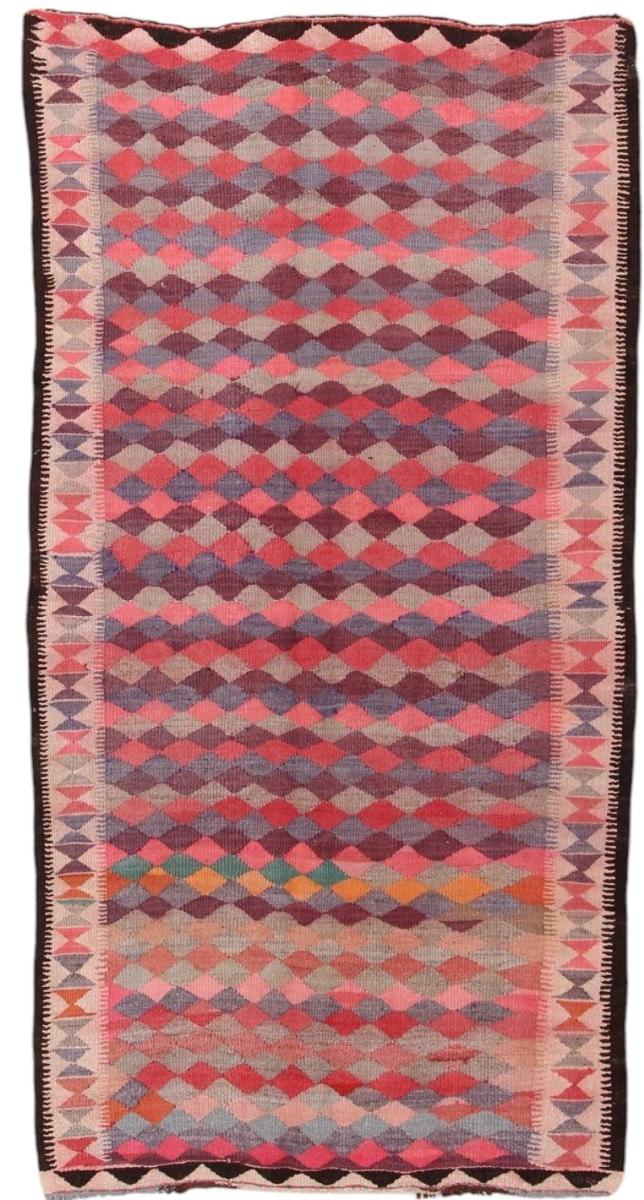 Covor persan Chilim Fars Antic 281x144 281x144, Covor persan Lucrate de mână