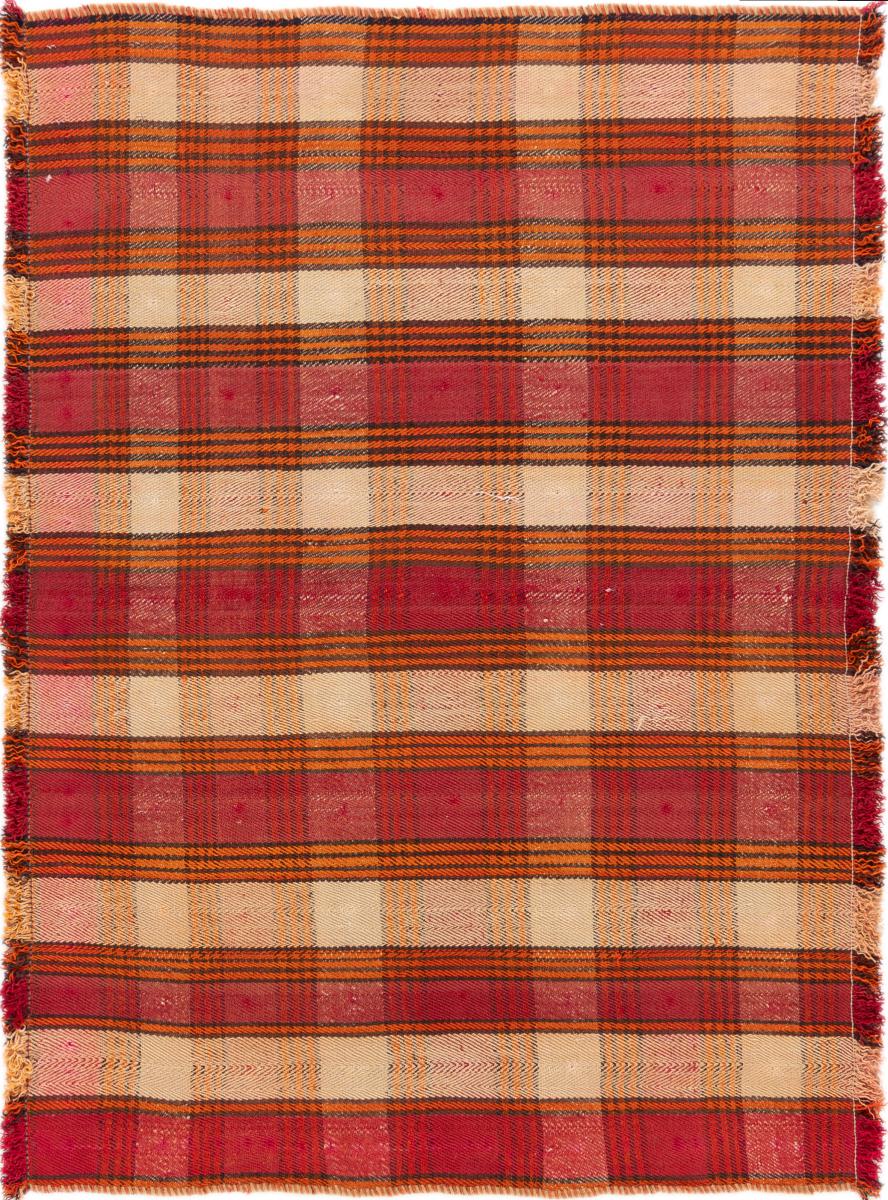 Persisk tæppe Kelim Fars Jajim Gamle 126x85 126x85, Persisk tæppe Håndvævet