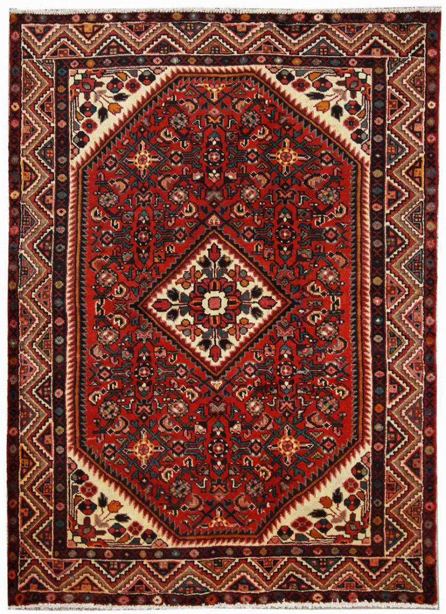 Persisk tæppe Hosseinabad 208x149 208x149, Persisk tæppe Knyttet i hånden