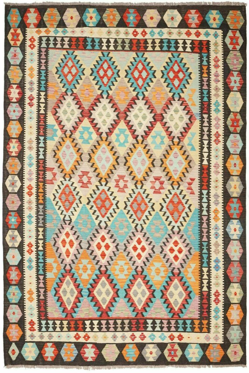 Tapete afegão Kilim Afegão 296x205 296x205, Tapete persa Tecido à mão