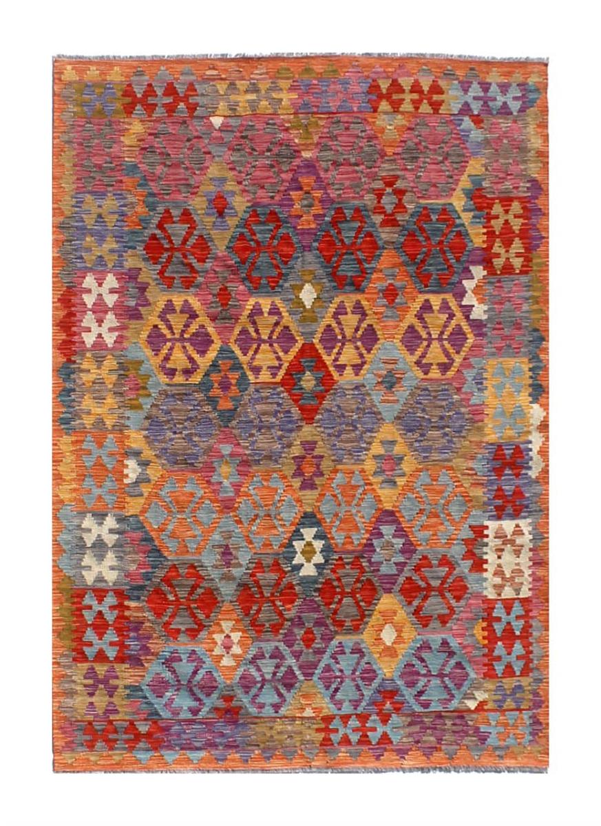 Afghan rug Kilim Afghan 247x174 247x174, Persian Rug Woven by hand