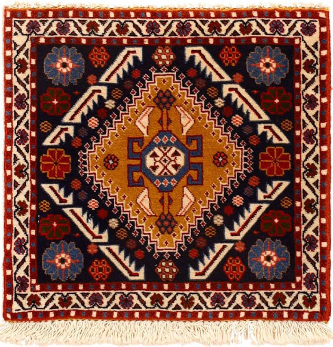 Persian Rug Ghashghai 39x39 39x39, Persian Rug Knotted by hand