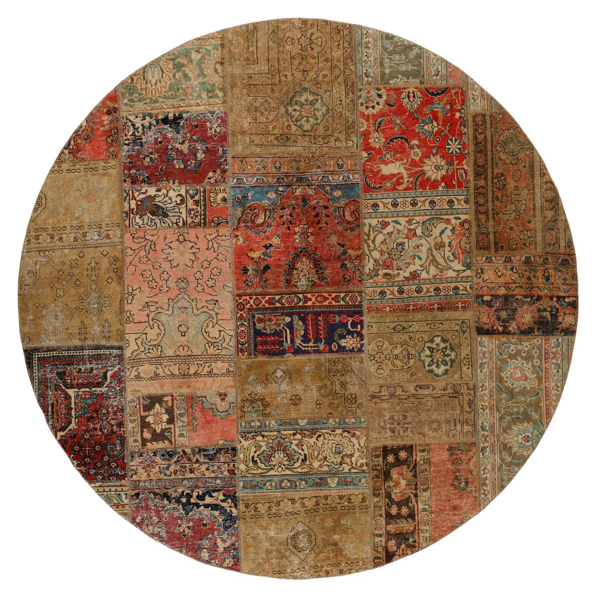 Dywan perski Patchwork 249x249 249x249, Dywan perski Ręcznie tkane