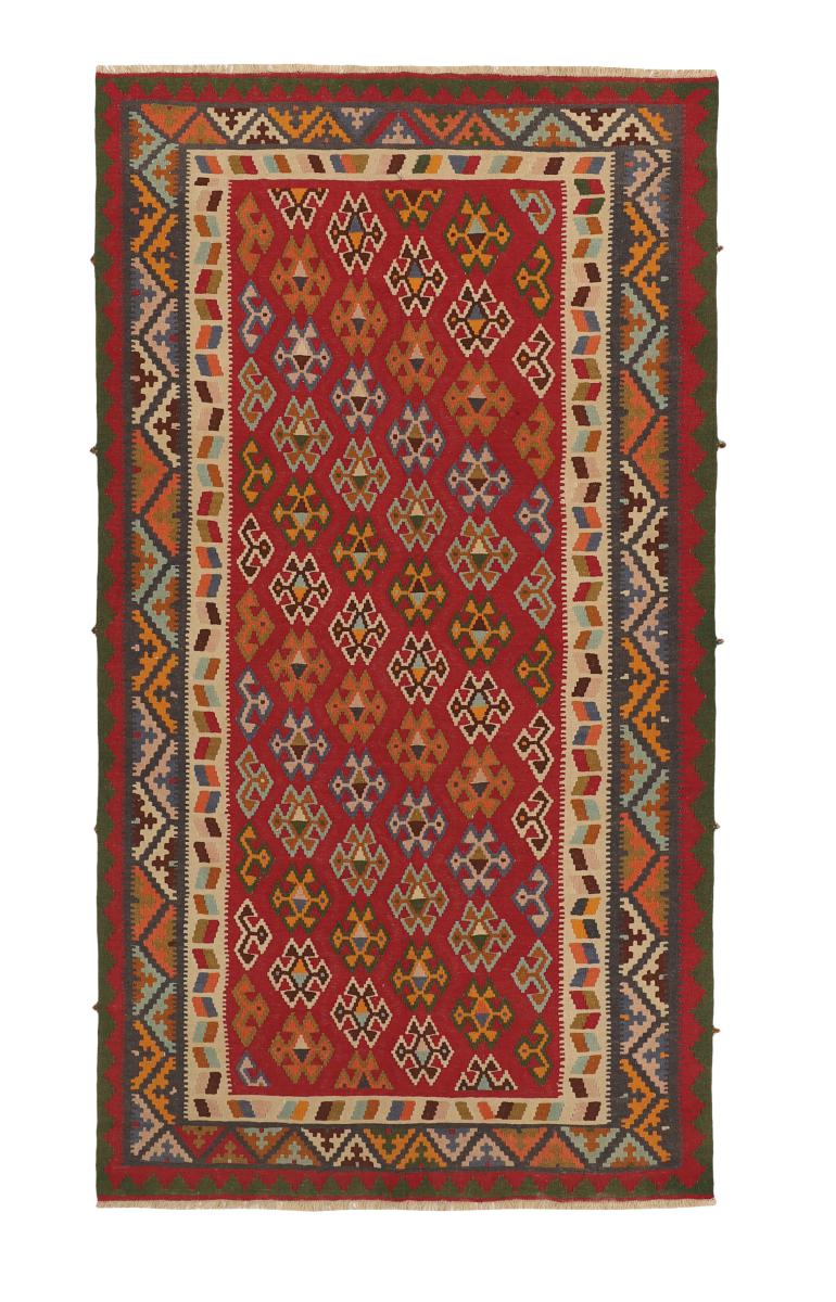 Tapis persan Kilim Fars 291x157 291x157, Tapis persan Tissé à la main